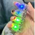 LED Işıklı Mekanik Tuş Hissiyatlı Mini Klavye Anahtarlık Stres Azaltıcı
