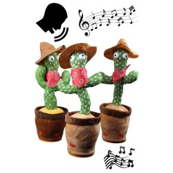 Ses Kayıtlı Müzikli Kaktüs