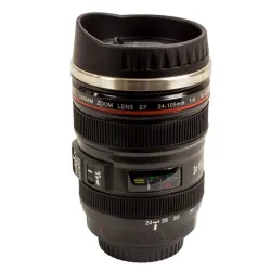 Kamera Lensi Görünümlü Termos Kupa Bardak